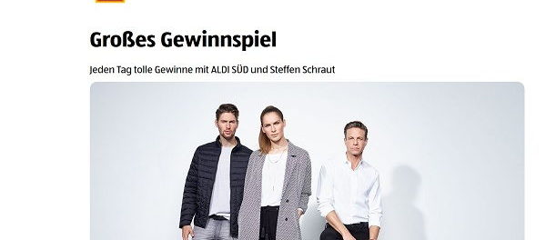 Aldi Süd Gewinnspiel