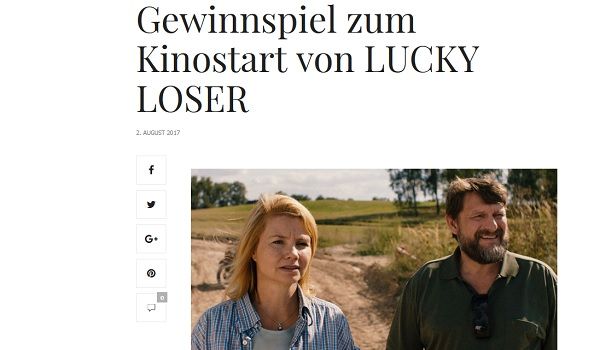 Ajour Men Gewinnspiel Lucky Loser Zelte 2017