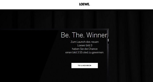 55 Zoll OLED Loewe Fernseher Gewinnspiel