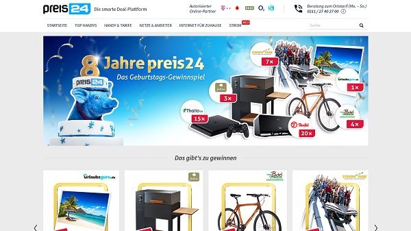 Preis24 Gewinnspiel 2017