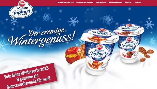 Zott Sahne Joghurt Reise Gewinnspiel Wintergenuss Genusswochende