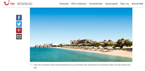 Dubai Reise Gewinnspiel TUI Reiseblog