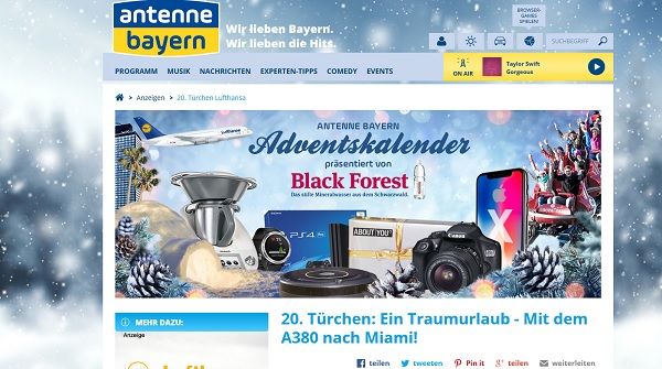 Miami Reise Gewinnspiel Antenne Bayern A380 Flüge und Hotelgutschein