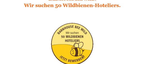 Barnhouse Wildbienen Hotel Gewinnspiel 2018