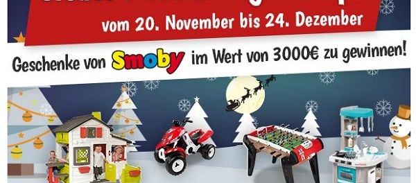 OOGarden Weihnachtsgewinnspiel 2017 Smoby Spielzeuge