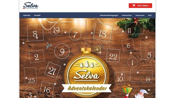 Selva Adventskalender Gewinnspiel 2017
