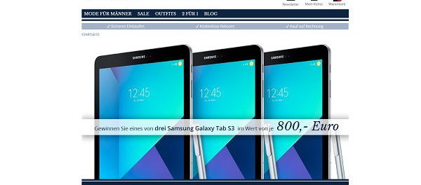 Babista Gewinnspiel Samsung Galxy Tab S3