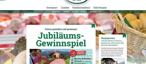 Frierrs Gewinnspiel Hüttenurlaub Kärnten 2018