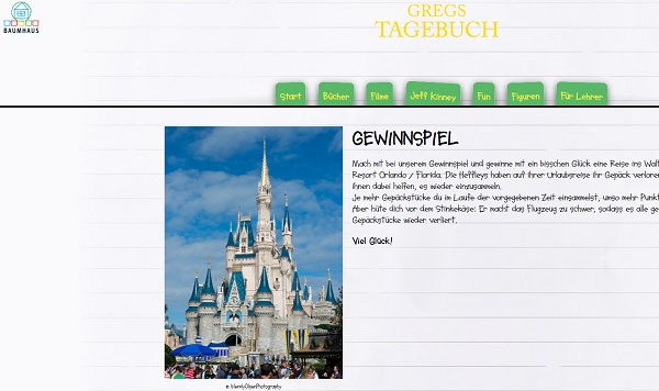 Walt Disney World Resort Orlando Florida Reise Gewinnspiel Gregs Tagebuch