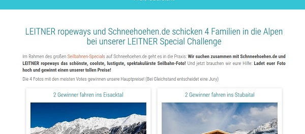 X-Challenge Fotowettbwerb 2018 Reisen gewinnen