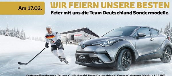 Auto Gewinnspiel Toyota volle Hütte 2018 Toyota C-HR