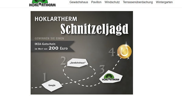 Hoklartherm Ikea Gutschein Gewinnspiel Schnitzeljagd 2018
