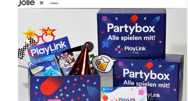Sony Playstation 4 Spielkonsole und Partybox Gewinnspiel Jolie.de