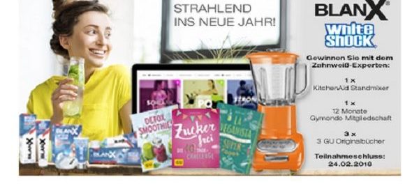 Müller Gewinnspiel PlanX Kitchenaid Standmixer