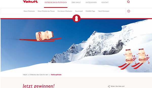 Reise-Gewinnspiel Yakult FIS Weltcup Finale im Skispringen