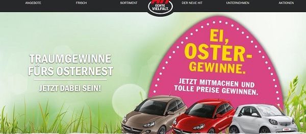 HIT Oster-Gewinnspiel 2018 Opel Adam und Smart