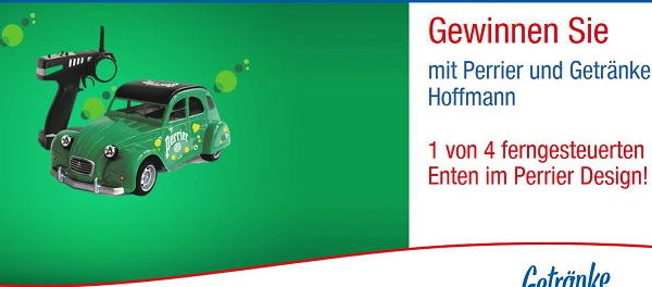 Getr&auml;nke Hoffmann Gewinnspiel Perrier RC Autos