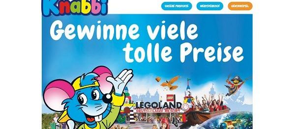 Knabbi Esspapier Gewinnspiel Legoland Aufenthalt