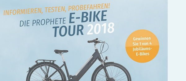 Prophete E-Bike Gewinnspiel 2018