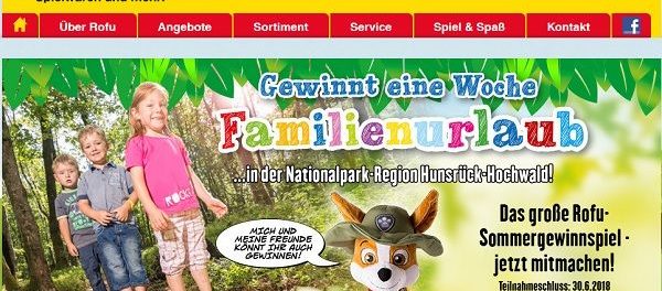 Rofu Gewinnspiel Familienurlaub Hunsr&uuml;ck-Hochwald