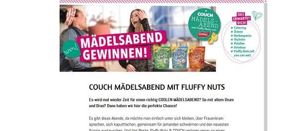 Couchstyle Gewinnspiel Mädelsabend inklusive DJane und Verpflegung
