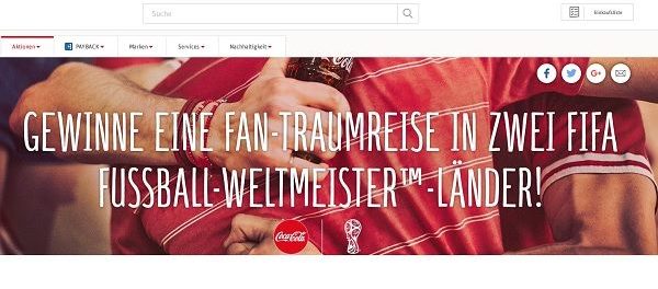 REWE und Coca Cola Gewinnspiel Traumreisen Weltmeisterländer 2018