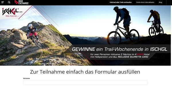Bikeexchange Gewinnspiel Trail-Wochenende in Ischgl