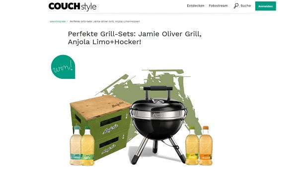 Couchstyle Gewinnspiel Jamie Oliver Grill-Set