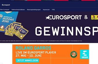 Eurosport WM Gewinnspiel Panini Sammelalben und Sammelbilder