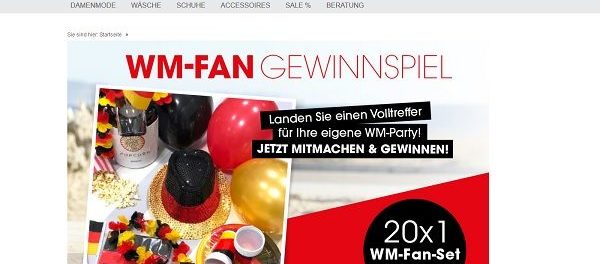 MiaModa WM Fan-Set Gewinnspiel 2018
