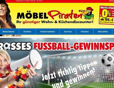 Möbel Piraten Gewinnspiel Fussball Weltmeisterschaft 2018