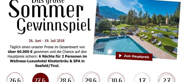 Stern Nido Sommer Gewinnspiel täglich gewinnen