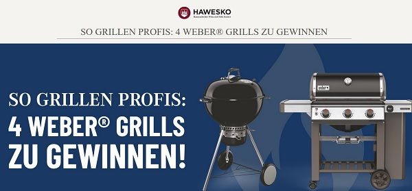 Hawesko Gewinnspiel 4 Weber Grill