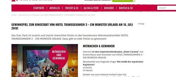 Kribbelbunt Gewinnspiel Experimentierkasten „Slime Factory“