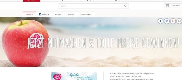 REWE Gewinnspiel Pink Lady verlost Reisen und Strandtücher