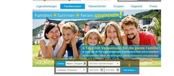 Reise Gewinnspiel Die Jugendherbergen 6 Tage Familienurlaub Vollpension