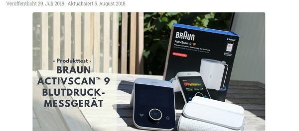 Braun Blutdruckmessgeräte Gewinnspiel Produkt-Tests