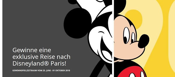 Disney Gewinnspiel Paris Reise Disneyland Micky Maus 90. Jubiläum