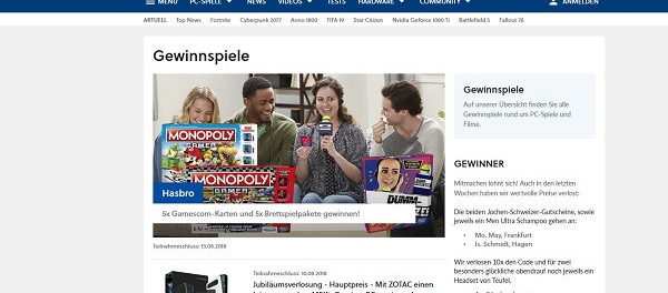 GameStar Jubiläums Gewinnspiel Notebook und Gamerzubehör