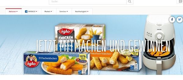 REWE und IGLO Gewinnspiel 100 Philips Heißluftfriteusen