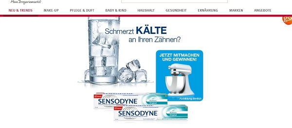 Rossmann und Sensodyne Gewinnspiel KitchenAid Küchenmaschinen