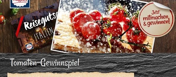 Wagner Pizza Gewinnspiel Italienreise und wöchentlich Sachpreise