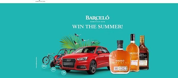 Auto Gewinnspiel Audi A1 und Strandbuggy Barcelo Rum