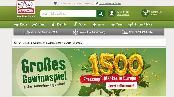 59+ Fressnapf De Teich Gewinnspiel, Mit etwas glück kannst du einen