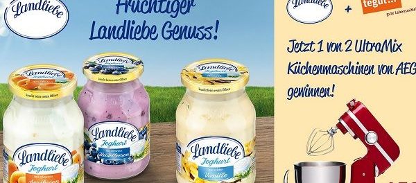 Landliebe und Tegut Gewinnspiel AEG Küchenmaschinen