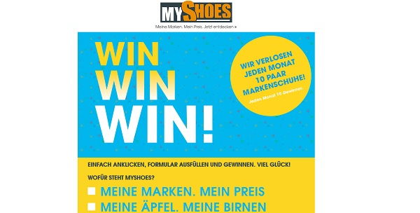 MyShoes Gewinnspiel 10 Paar Elefanten Schuhe