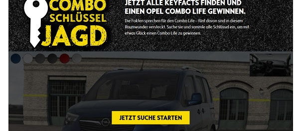 Auto-Gewinnspiel Opel verlost neuen Combi Life Van