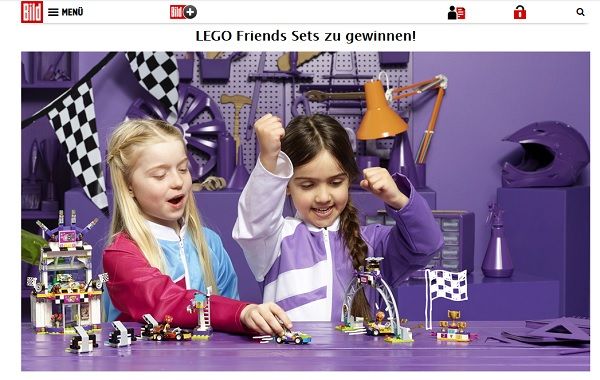 Bild.de Gewinnspiele Lego Friends Sets