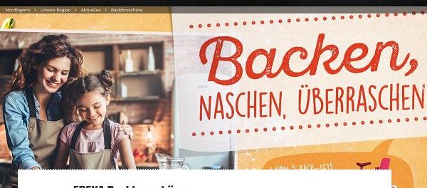EDEKA Gewinnspiel Backsets für Hobbybäcker