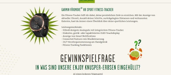Kühne Gewinnspiel Garmin Fitness-Tracker